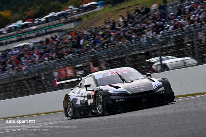 2026年からのGT500ニューウェポン・ホンダHRC・プレリュードGTがもてぎに見参！ 牧野任祐の手によりデモラン