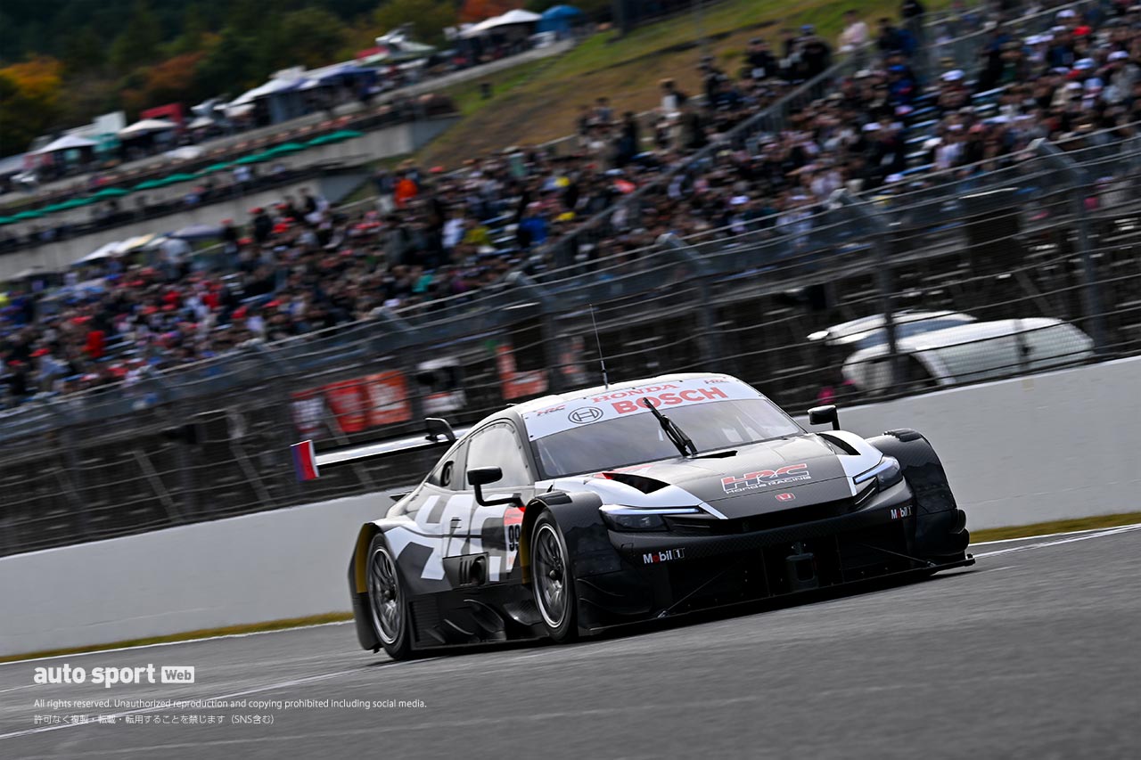 2026年からのGT500ニューウェポン・ホンダHRC・プレリュードGTがもてぎに見参！ 牧野任祐の手によりデモラン