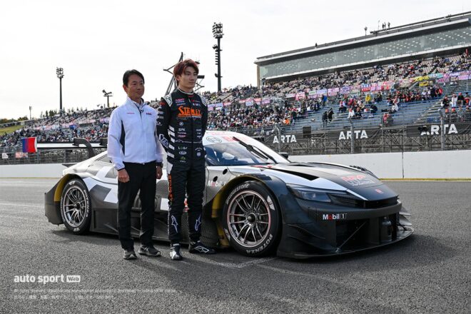 2026年からのGT500ニューウェポン・ホンダHRC・プレリュードGTがもてぎに見参！ 牧野任祐の手によりデモラン