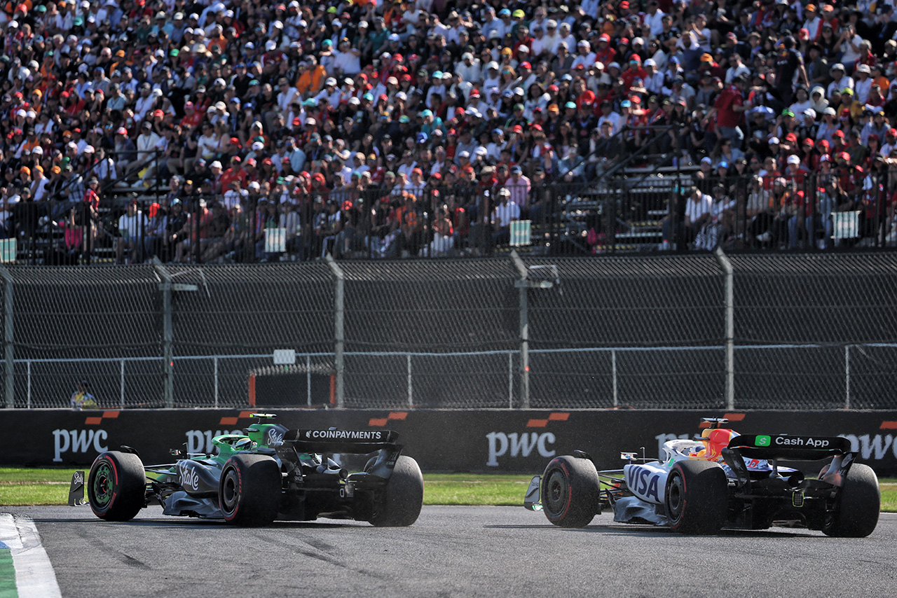 ガブリエル・ボルトレート（キック・ザウバー）＆アイザック・ハジャー（レーシングブルズ）