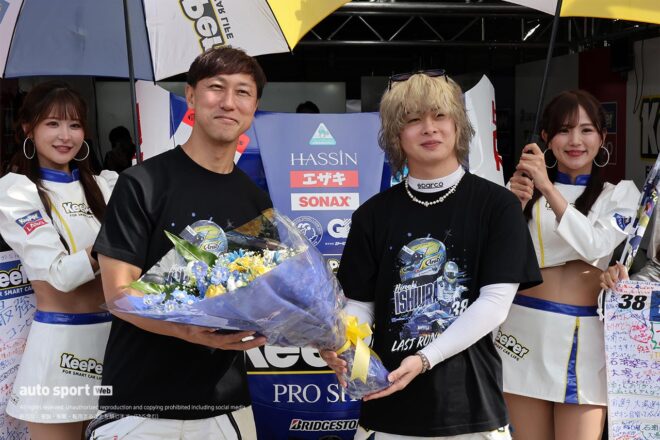 タイトルに挑んだGT500ラストレース。目標には届かずも石浦宏明は晴れやかな笑顔「本当に悔いのないレースができた」