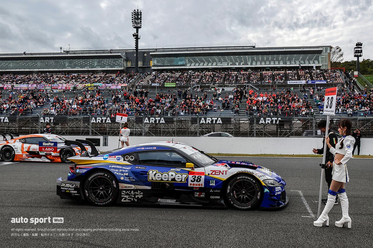 タイトルに挑んだGT500ラストレース。目標には届かずも石浦宏明は晴れやかな笑顔「本当に悔いのないレースができた」