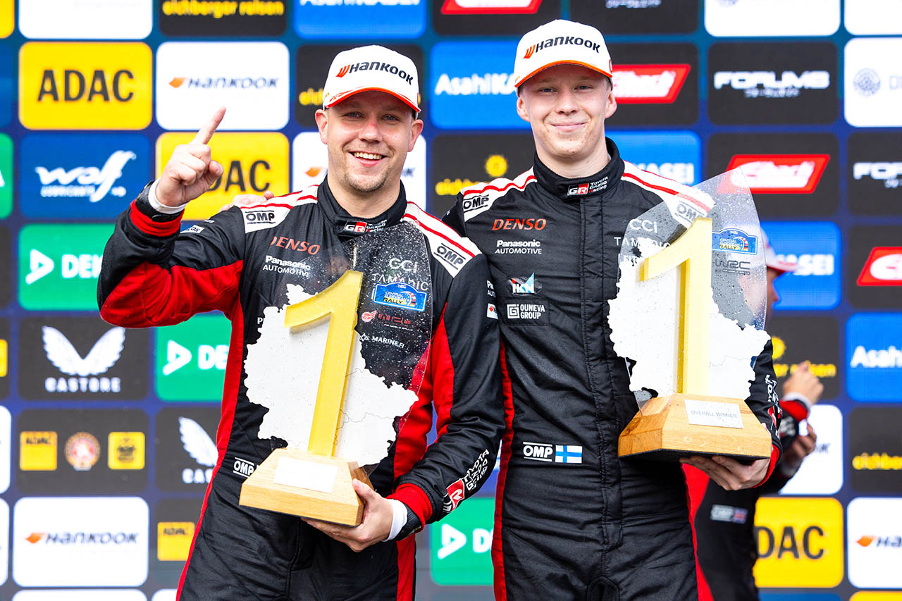 カッレ・ロバンペラ／ヨンネ・ハルットゥネン組（トヨタGRヤリス・ラリー1）