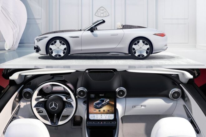 メルセデス・マイバッハ、オープントップ『SL 680』にふたつの個性を持つ“Monogram Series”を導入