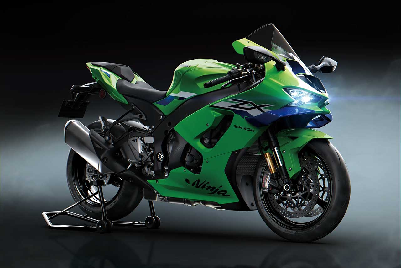 【新品未使用 中１セット】Winning 改定最新版 カワサキ、ウイングレット装備の新型『Ninja ZX-10R』を公開