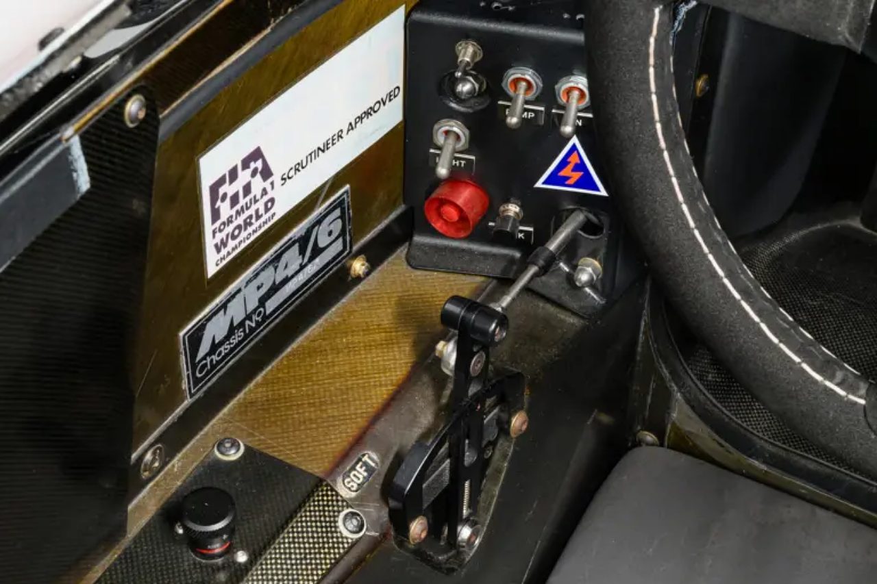 アイルトン・セナ、最初のブラジルGP優勝車『マクラーレンMP4/6』シャシーNo.1がオークションへ