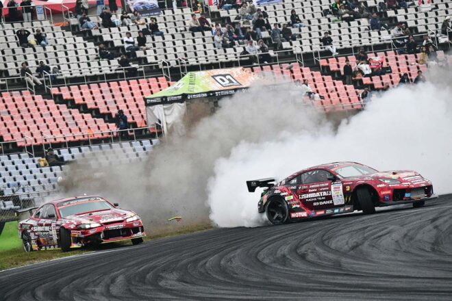 蕎麦切が今季2勝目で選手権をリード。第8戦は親子対決を制した中村直樹が優勝／D1オートポリス