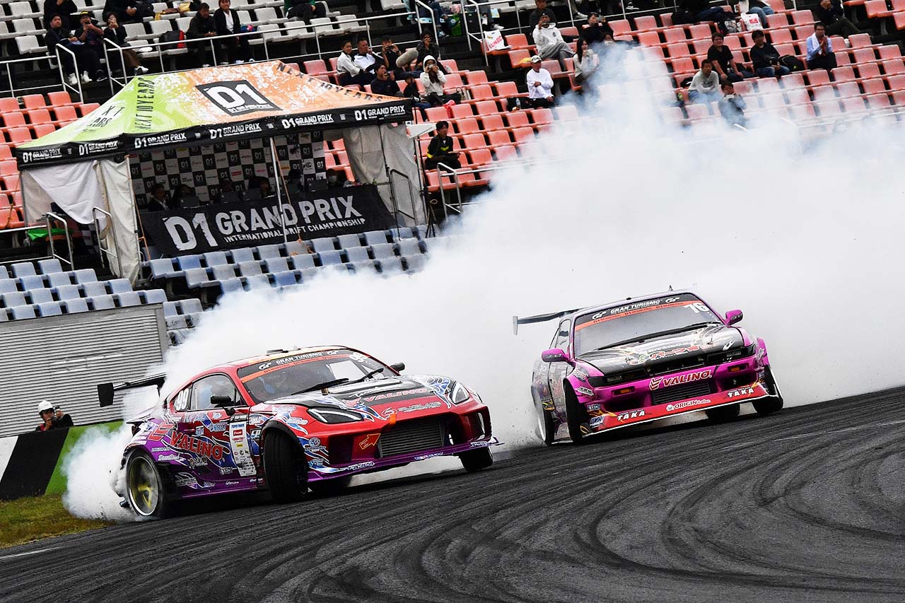 蕎麦切が今季2勝目で選手権をリード。第8戦は親子対決を制した中村直樹が優勝／D1オートポリス