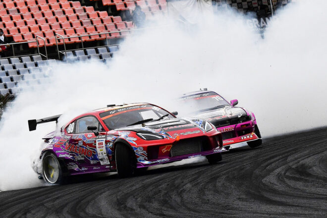 蕎麦切が今季2勝目で選手権をリード。第8戦は親子対決を制した中村直樹が優勝/D1オートポリス