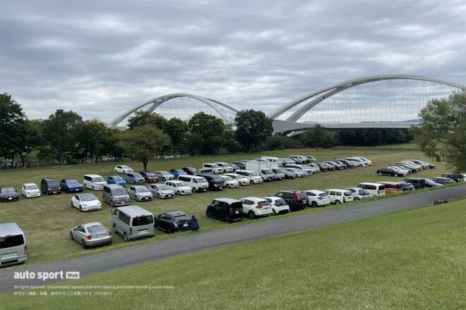 【ラリージャパン写真日記】いよいよ開幕間近。絶賛設営中の豊田スタジアムの様子