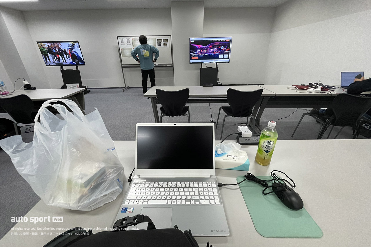 【ラリージャパン写真日記】いよいよ開幕間近。絶賛設営中の豊田スタジアムの様子