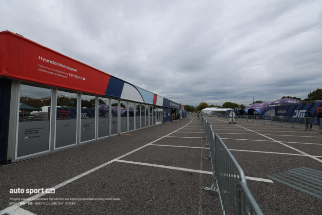 【ラリージャパン写真日記】いよいよ開幕間近。絶賛設営中の豊田スタジアムの様子