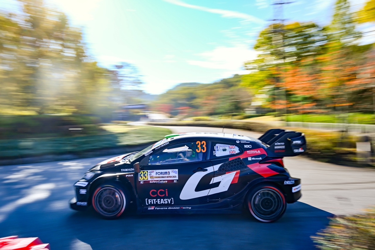 エルフィン・エバンス（トヨタGRヤリス・ラリー1）