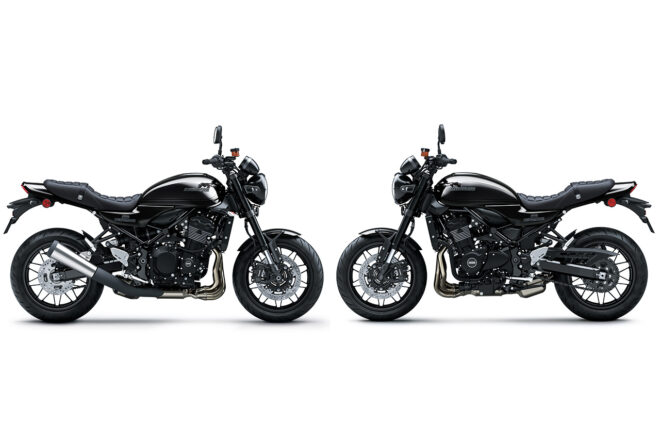 カワサキ、『Z900RS Black Ball Edition／SE／CAFE』を一部改良した2026年モデルを発表
