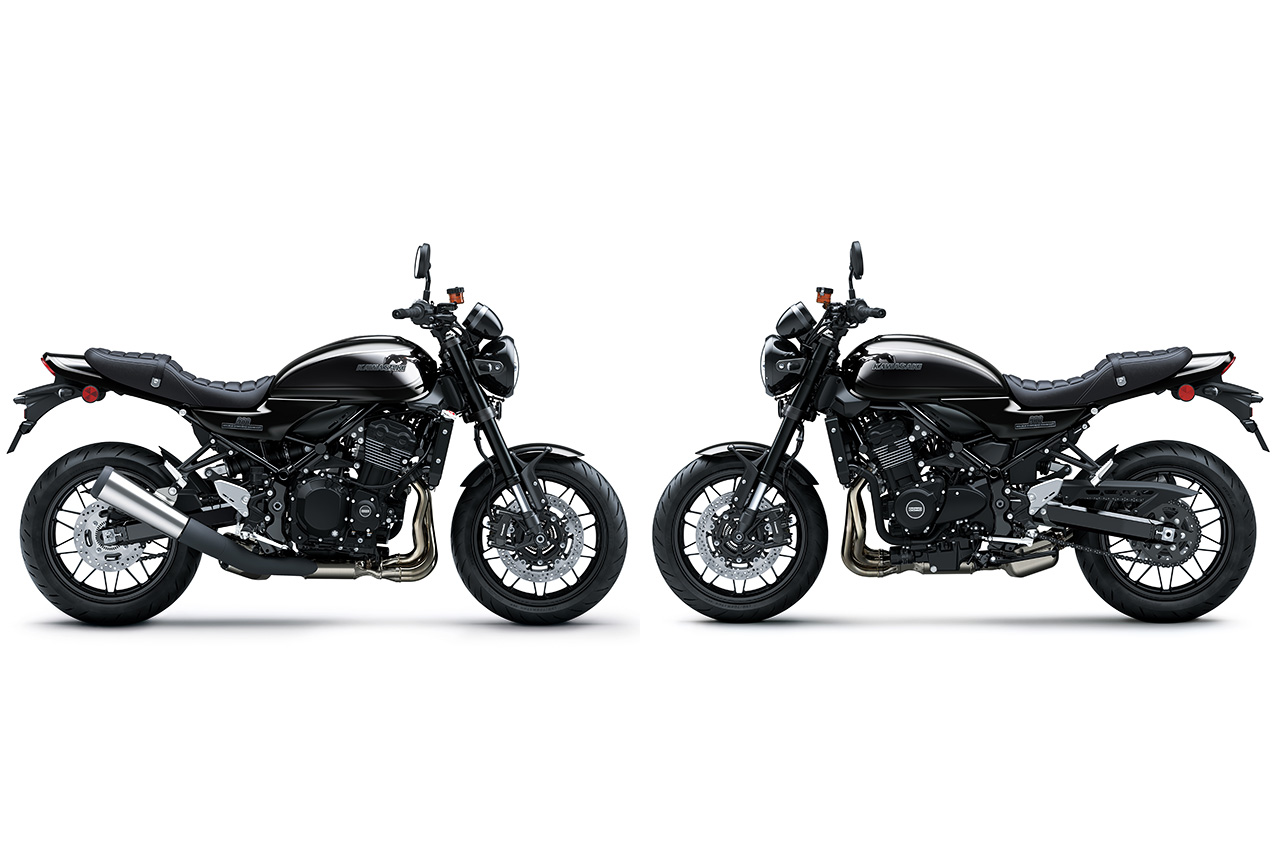 カワサキ、『Z900RS Black Ball Edition／SE／CAFE』を一部改良した2026年モデルを発表
