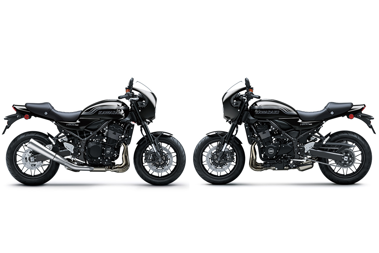 カワサキ、『Z900RS Black Ball Edition／SE／CAFE』を一部改良した2026年モデルを発表