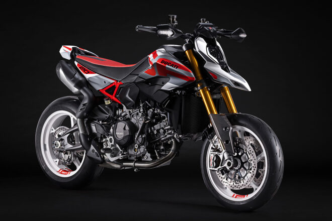 ドゥカティ、新エンジンを搭載した新型『ハイパーモタード V2／V2 SP』をEICMA2025で発表