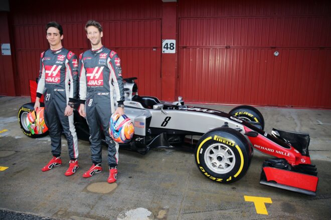 ロマン・グロージャンとエステバン・グティエレス（ハース）