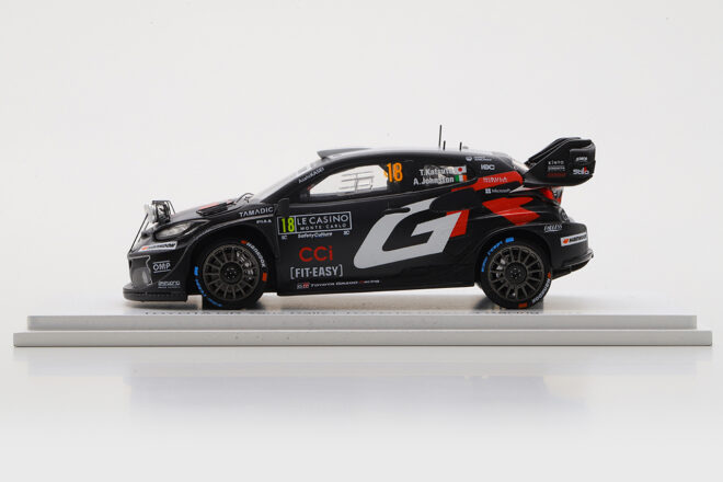 勝田貴元のナイトラリー仕様モデルカーが数量限定で登場【ラリージャパン・グッズ情報】