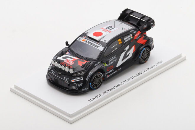 勝田貴元のナイトラリー仕様モデルカーが数量限定で登場【ラリージャパン・グッズ情報】