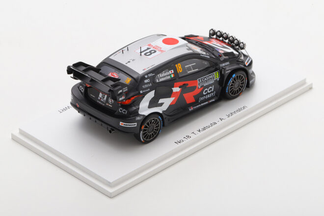 勝田貴元のナイトラリー仕様モデルカーが数量限定で登場【ラリージャパン・グッズ情報】