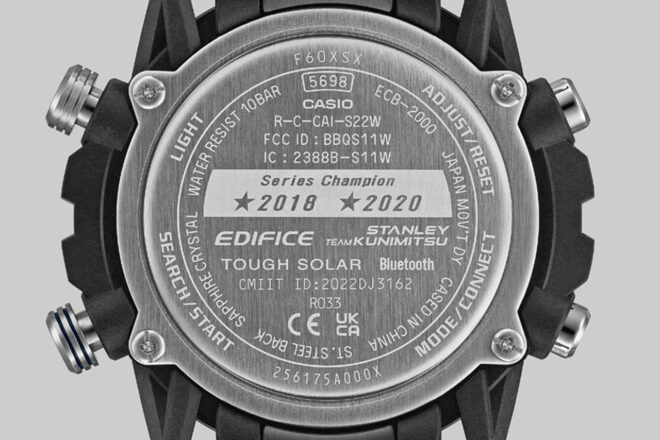 STANLEY TEAM KUNIMITSU × CASIO EDIFICE 別注クロノグラフ