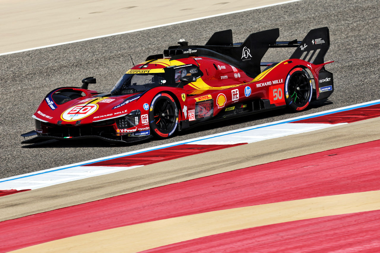 首位50号車フェラーリに小林可夢偉の7号車トヨタが僅差で迫る【WEC第8戦バーレーンFP3レポート】