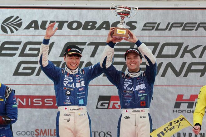 塩津佑介／木村偉織（マッハ車検 エアバスター MC86 マッハ号）