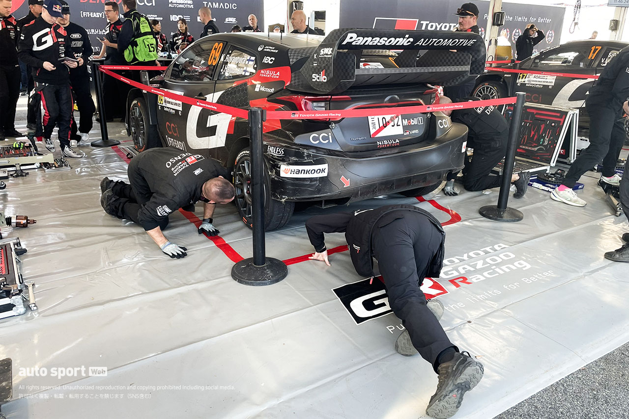 故障をメガネレンチで接いだロバンペラ号。鞍ケ池公園シェイクダウンの様子もお届け【ラリージャパン写真日記】