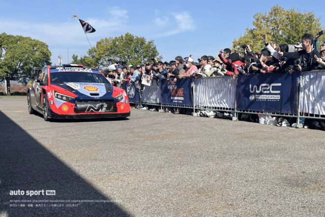 故障をメガネレンチで接いだロバンペラ号。鞍ケ池公園シェイクダウンの様子もお届け【ラリージャパン写真日記】