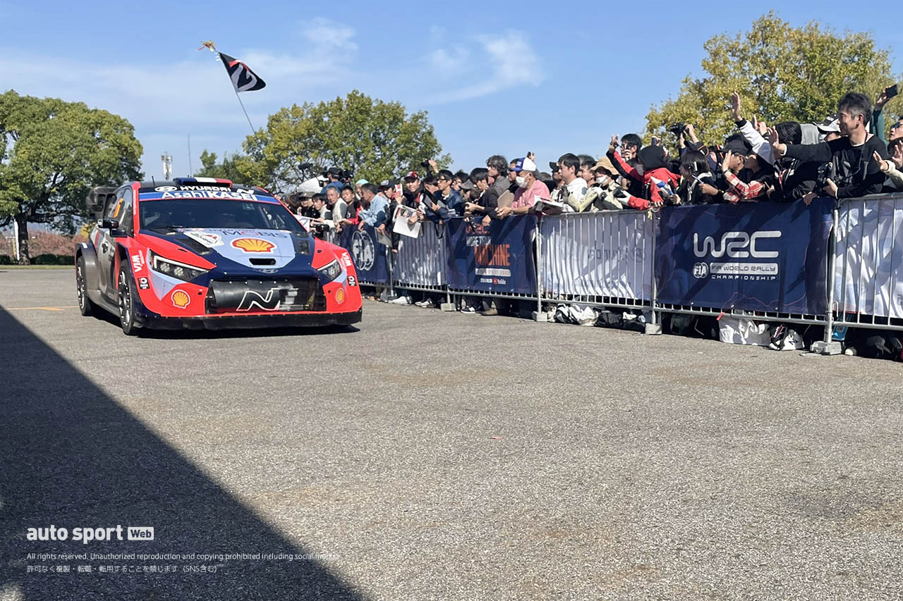 故障をメガネレンチで接いだロバンペラ号。鞍ケ池公園シェイクダウンの様子もお届け【ラリージャパン写真日記】