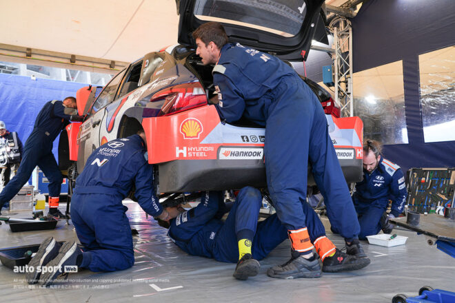 故障をメガネレンチで接いだロバンペラ号。鞍ケ池公園シェイクダウンの様子もお届け【ラリージャパン写真日記】