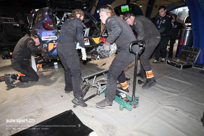 故障をメガネレンチで接いだロバンペラ号。鞍ケ池公園シェイクダウンの様子もお届け【ラリージャパン写真日記】