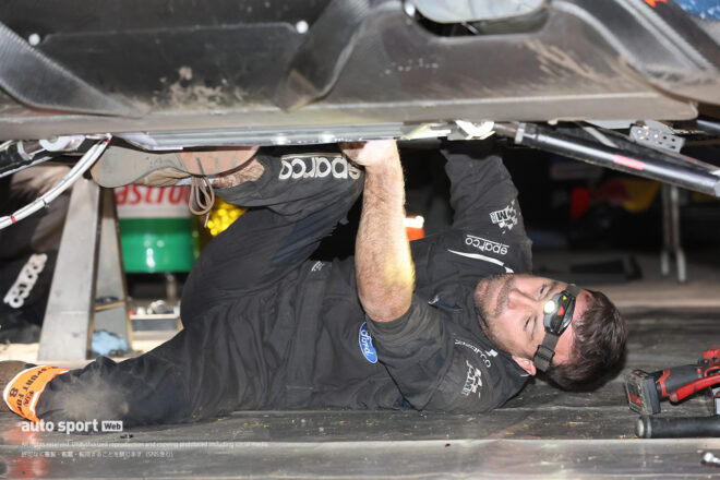 故障をメガネレンチで接いだロバンペラ号。鞍ケ池公園シェイクダウンの様子もお届け【ラリージャパン写真日記】