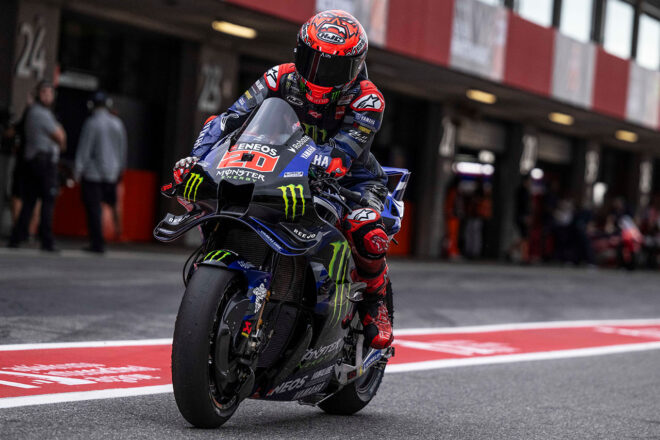 ファビオ・クアルタラロ（モンスターエナジー・ヤマハMotoGPチーム）