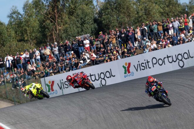 クアルタラロ、初日から挽回しスプリント4位「タイヤを労わって終盤にプッシュした」／第21戦ポルトガルGP