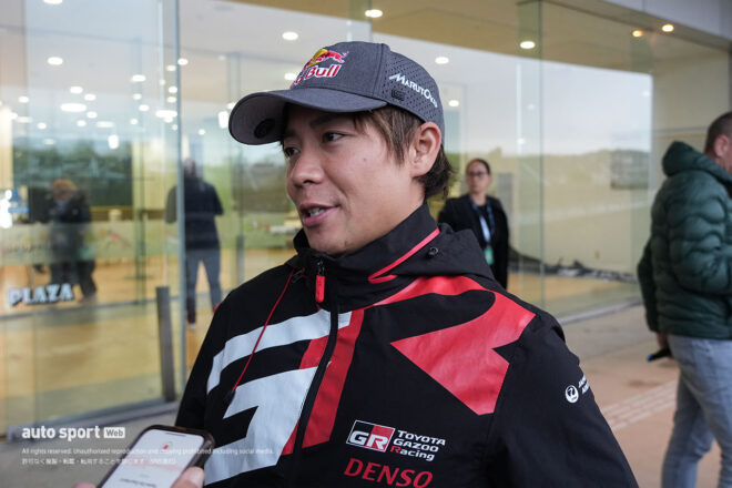 最終日を終えた勝田貴元（トヨタGRヤリス・ラリー1）