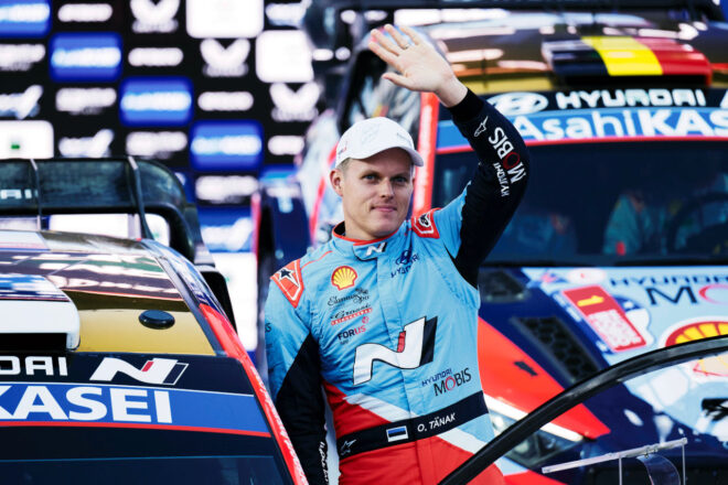 ヒョンデ、オイット・タナックのフルタイムドライバー引退を発表。次戦サウジがラストランに／WRC