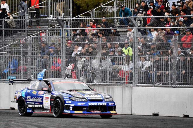 単走は振り、追走を見るときは加速時の距離感に注目！拍手や歓声が選手に届くD1GPお台場の見どころガイド／前編