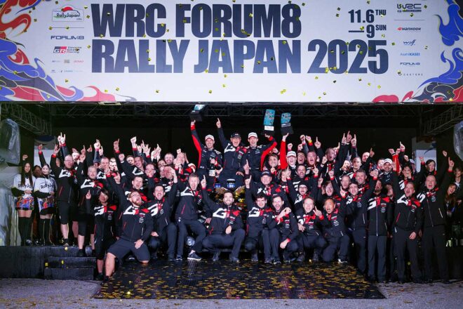 2025年WRC第13戦ラリージャパン