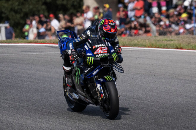 クアルタラロ、厳しい展開も6位「最初から最後までプッシュし続けた」リンスは13位／第21戦ポルトガルGP