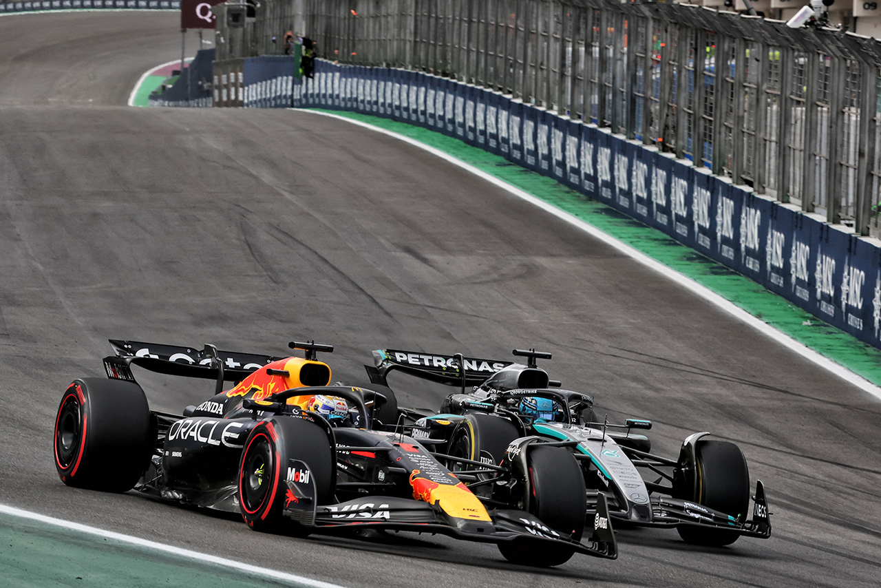 マックス・フェルスタッペン（レッドブル）＆ジョージ・ラッセル（メルセデス）