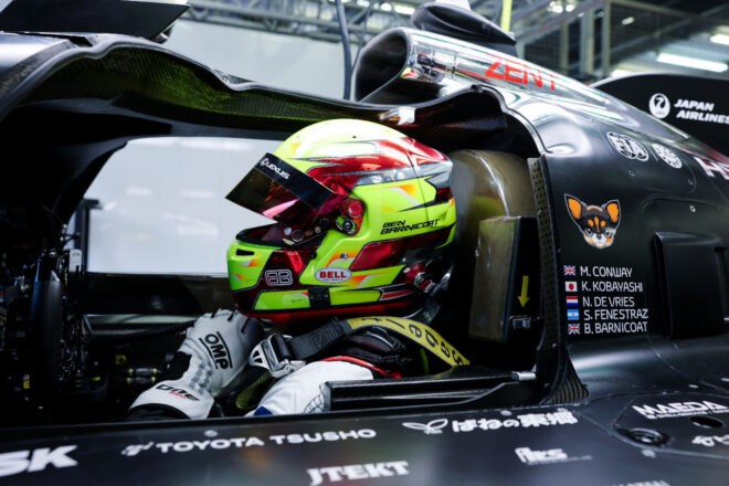 フェネストラズ＆バーニコートがトヨタGR010をテスト「今日はずっと笑顔だったと思う」／WECルーキーテスト