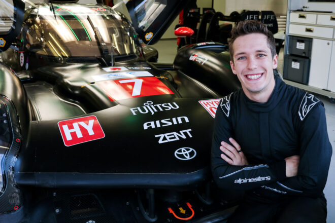 フェネストラズ＆バーニコートがトヨタGR010をテスト「今日はずっと笑顔だったと思う」／WECルーキーテスト