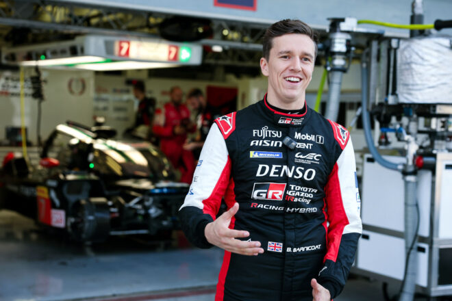 フェネストラズ＆バーニコートがトヨタGR010をテスト「今日はずっと笑顔だったと思う」／WECルーキーテスト