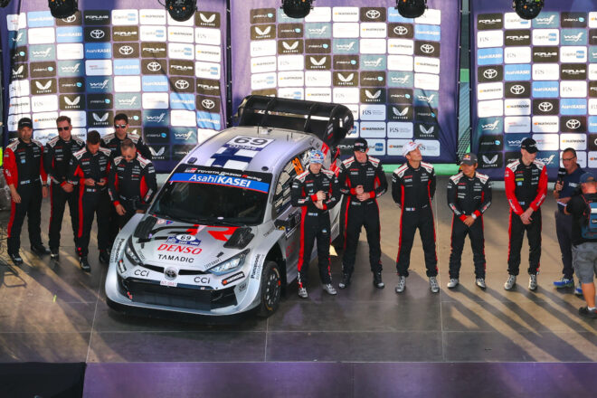 トヨタGR、WRCチームの2026年参戦体制を発表。勝田貴元ら既存メンバーにオリバー・ソルベルグが新加入