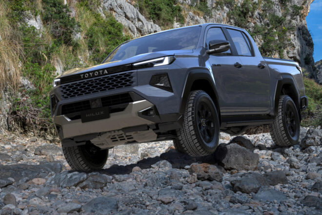 トヨタが新型『ハイラックス』を世界初披露。日本を含むアジアでは2026年から順次発売予定、BEVやFCEVの設定も