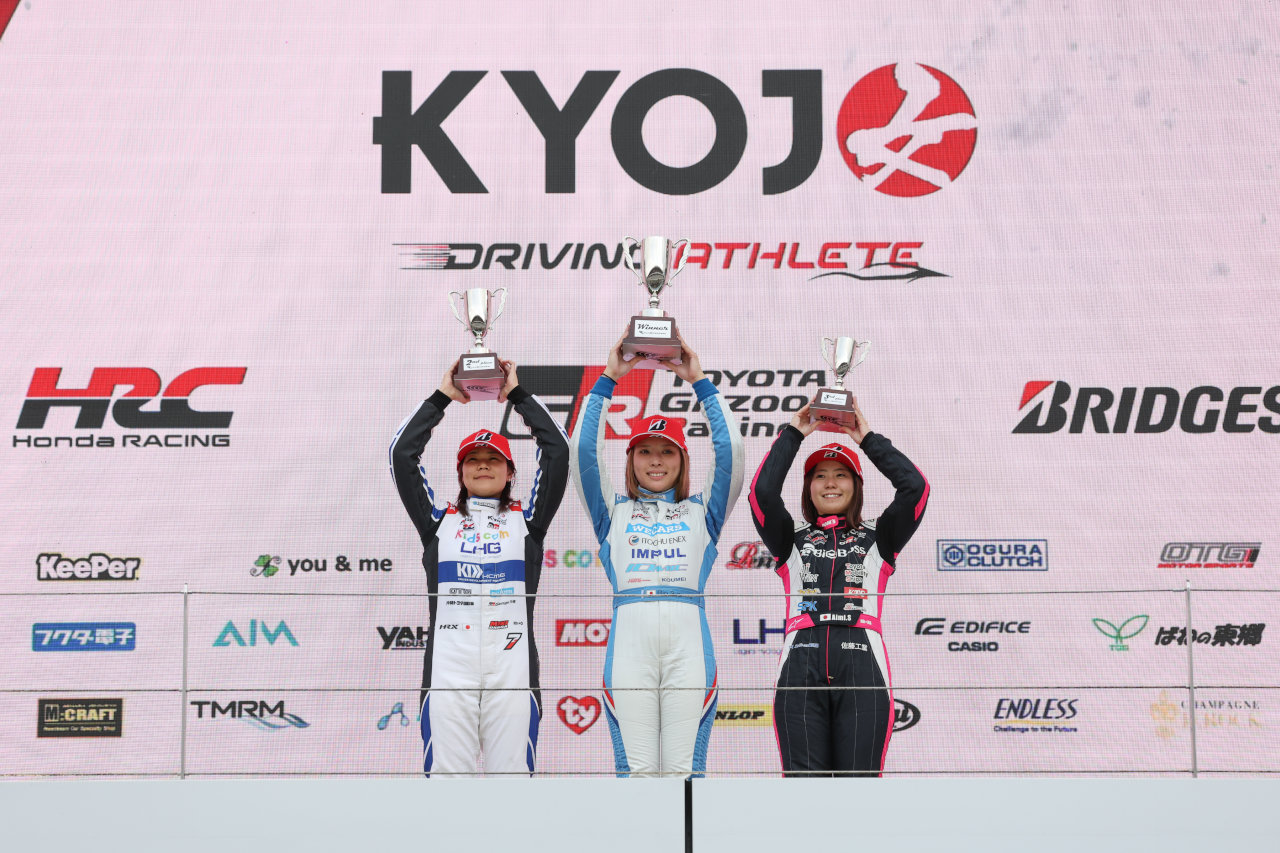 2025年KYOJO CUP第5戦　スプリントレース暫定表彰式