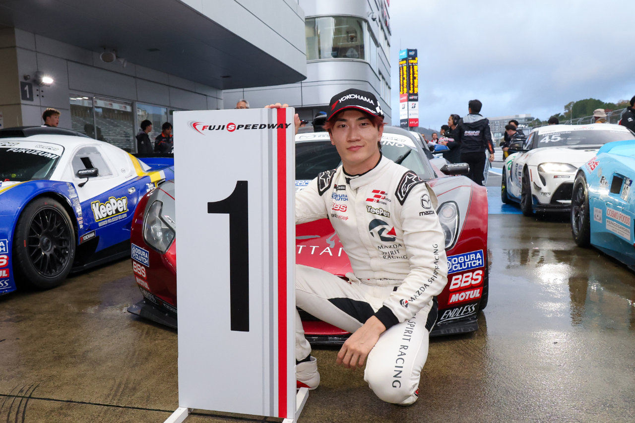 2025年インタープロトシリーズ第6戦　牧野任祐（人馬一体ドライビングアカデミー）