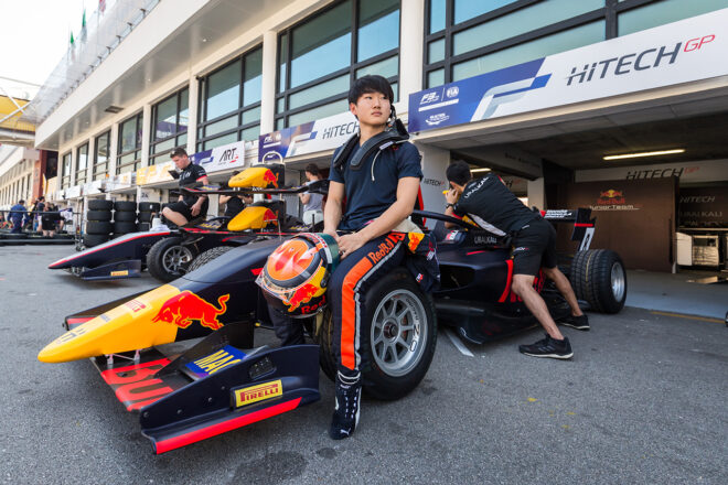 角田裕毅（ハイテックGP）